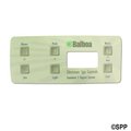 Backseat Serial Standard 6-Button Spa Side Overlay for 54144 BA1414039